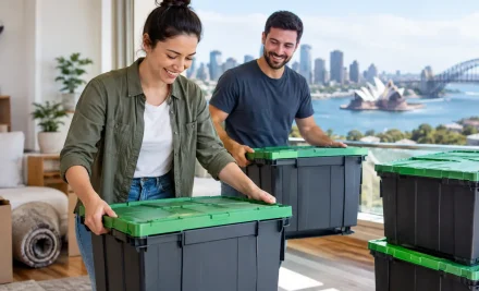 Free Reusable Moving Boxes for Sydney Moves